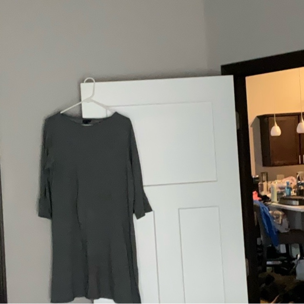 J. Jill Gray Long Sleeve Dress